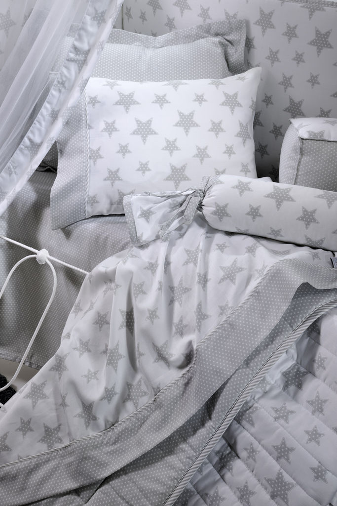 Crib Bedspread 768 Starry Grey image