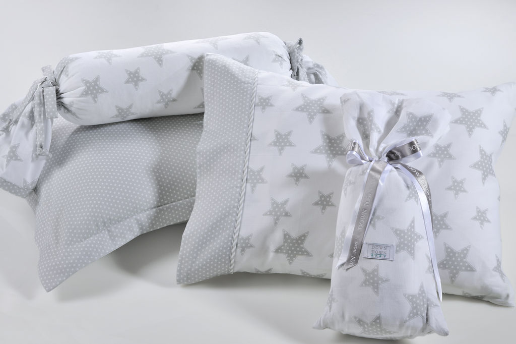 Cradle Sheets Set 768 Starry Grey image