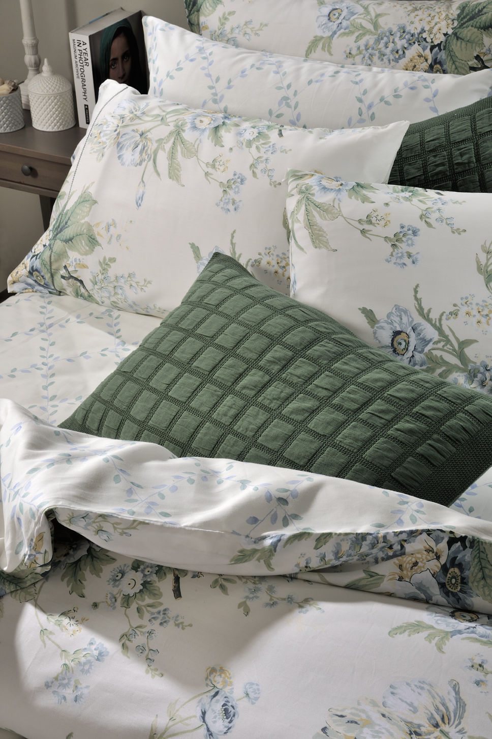 Σετ Σεντόνια King 795 Bouquet Blue image