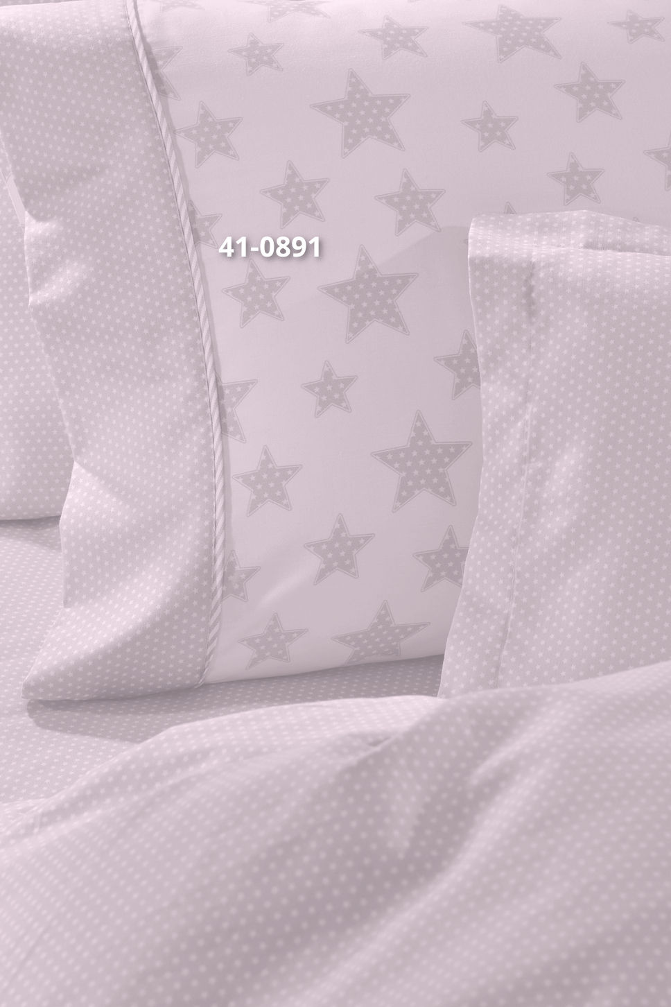 Pair Pillowcases 775 Starry Pink image