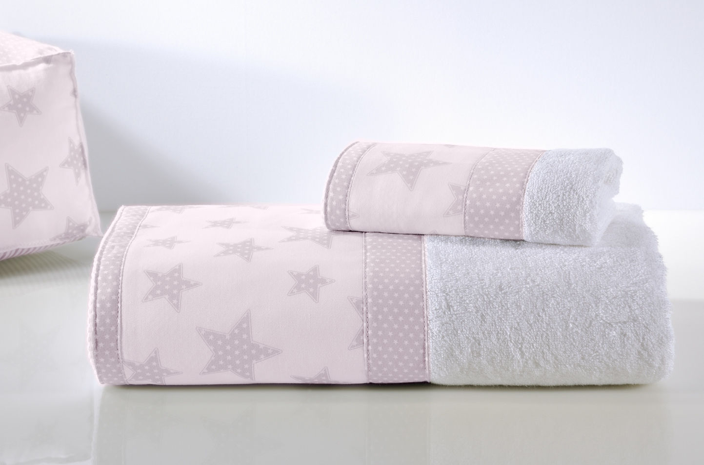 Towels Set 775 Starry Pink (2pcs) image