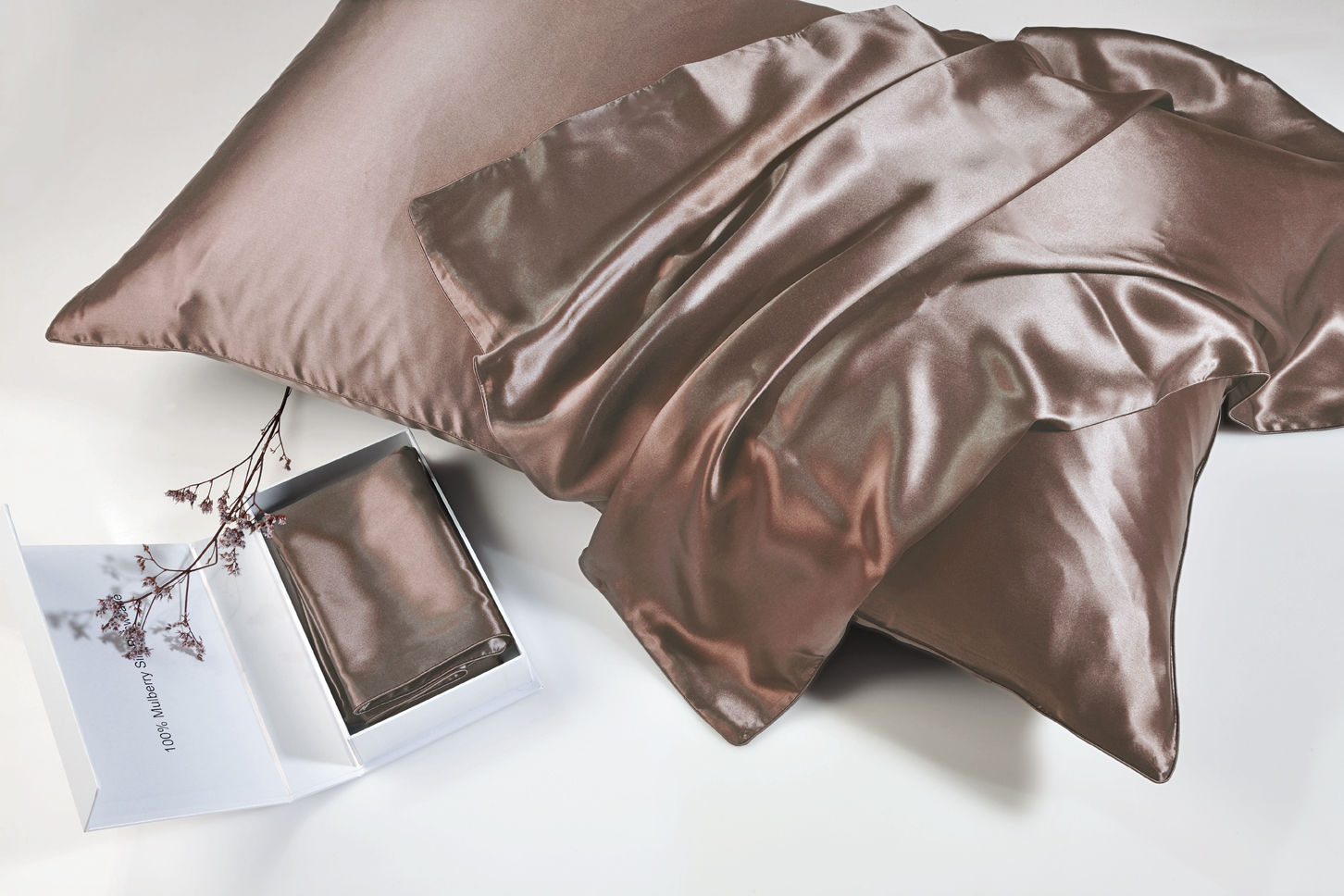 100% Mulberry Silk Μαξιλαροθήκη Purple image