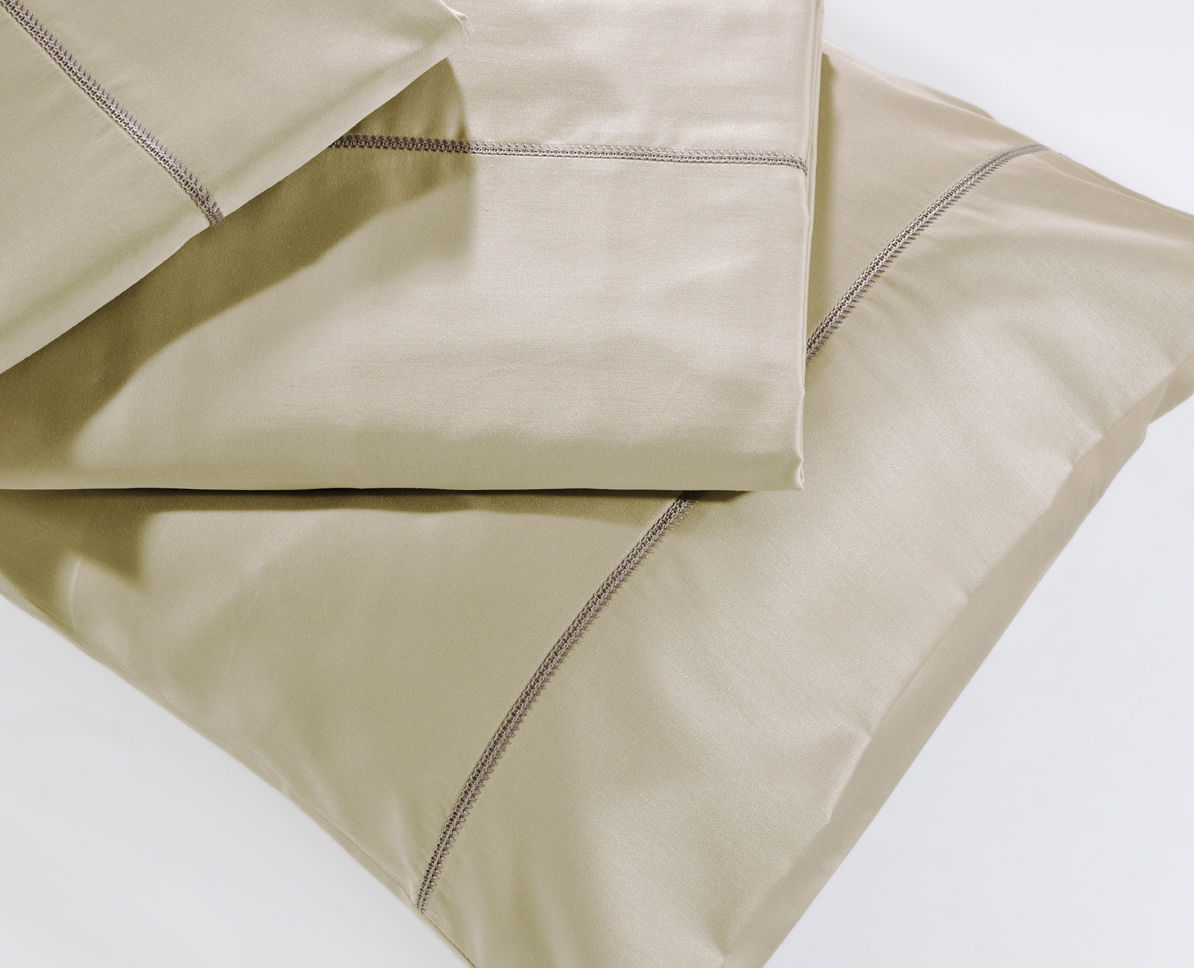 Twin Fitted Sheet 250/3 Sand image