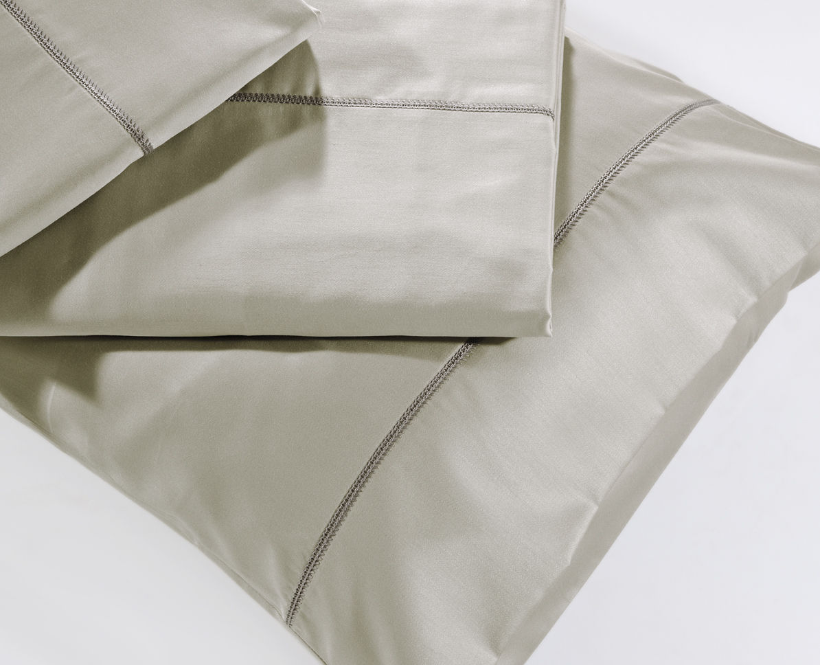 Twin Fitted Sheet 250/5 Light Grey image