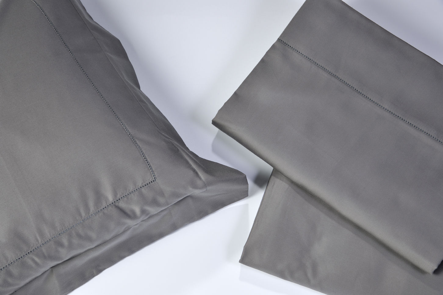 Queen Sheets Set Azour Oxford Grey image