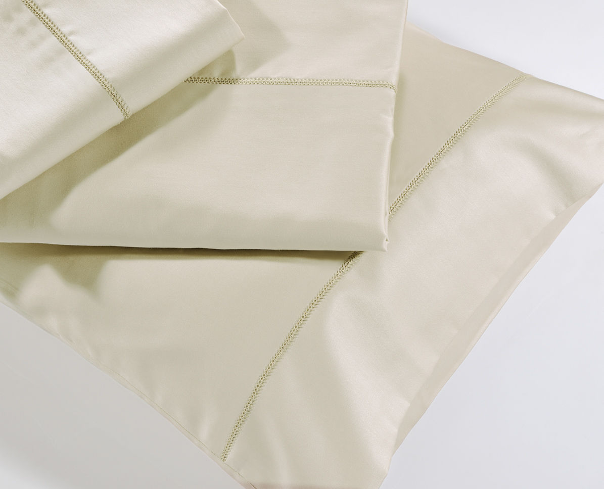 Twin Fitted Sheet 250/02 Ecru image