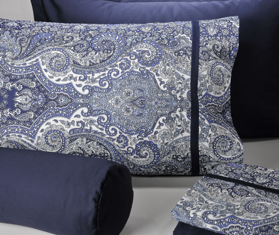 Queen Sheets Set 846 Bombay Blue image