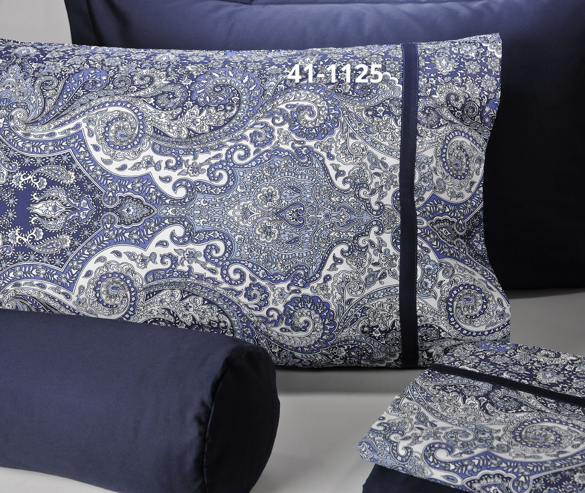 Pair Pillowcases 846 Bombay Blue image