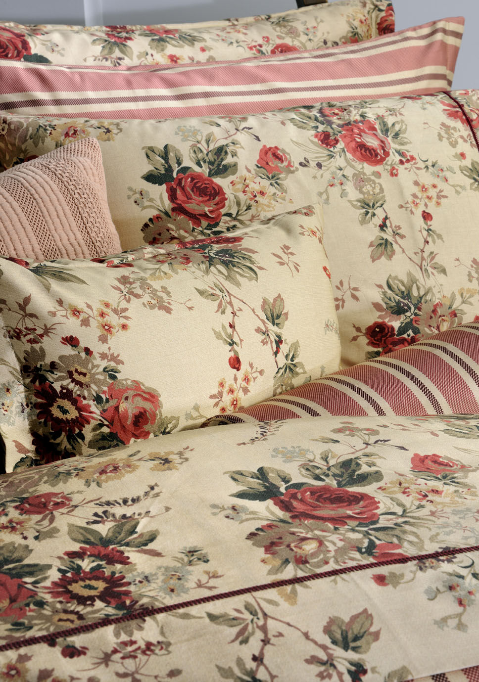 Σετ Σεντόνια Υπέρδιπλα Λάστιχο  869 Antique Flower image