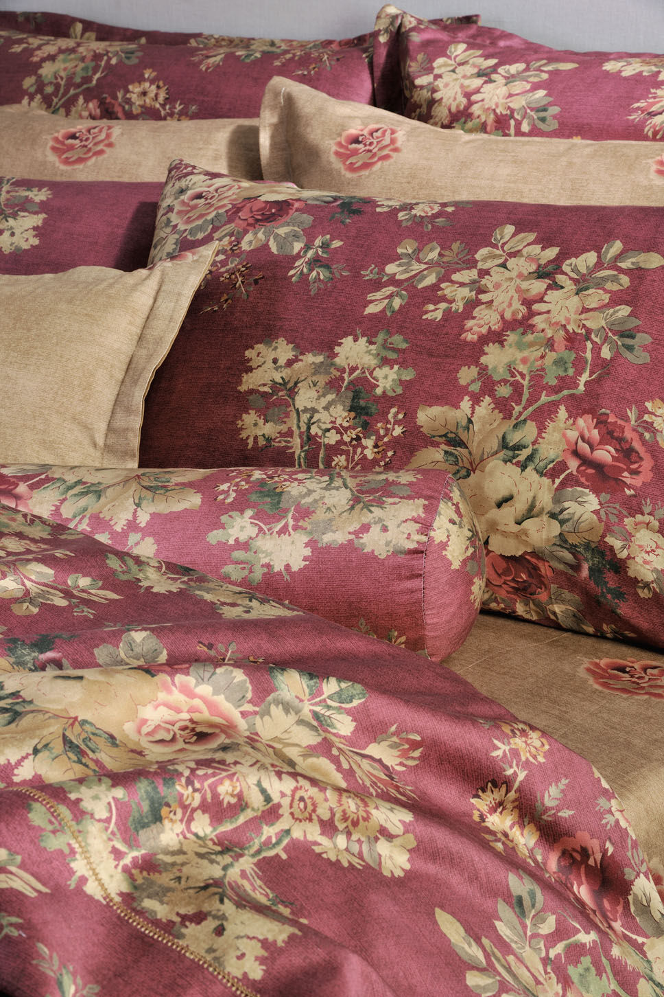 King Duvet Cover 886 English Flower Red image