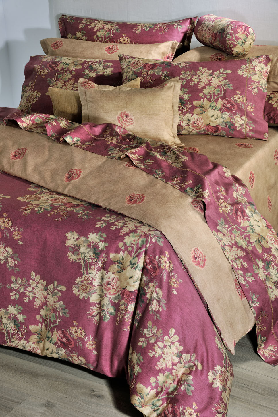 Πάπλωμα Υπέρδιπλο 886 English Flower Red image