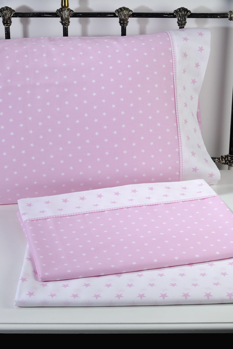 Single Duvet Cover 507 Stars Pink image