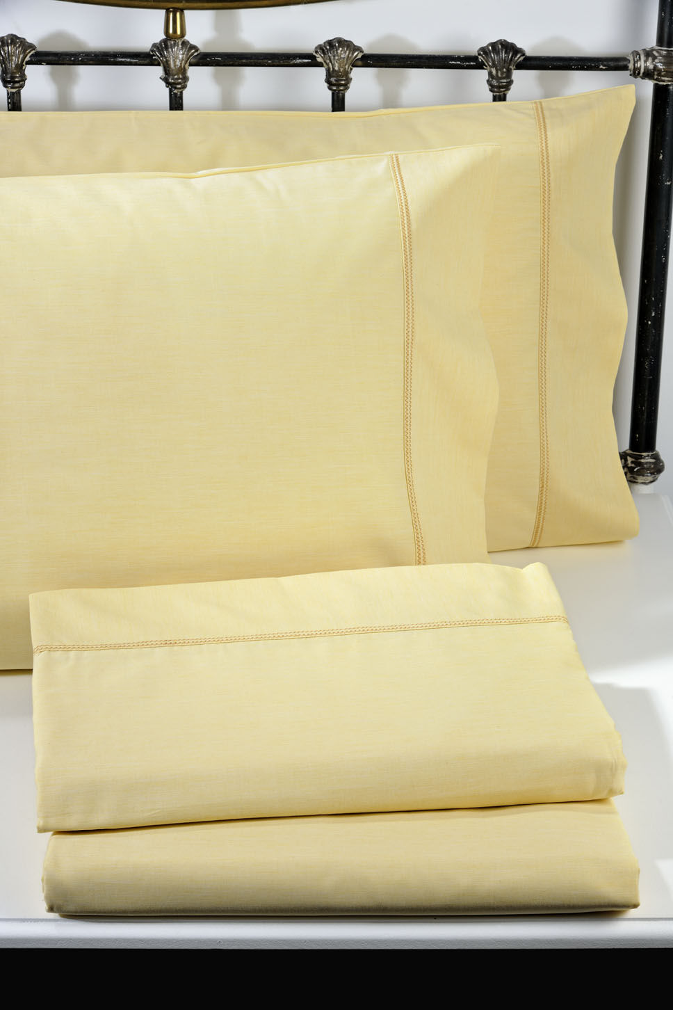 Queen Size Sheet Set Zig Zag 50% Bamboo - 50% Cotton image