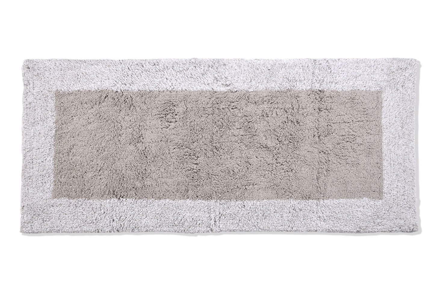 Πατάκι Border 70X160 Taupe/White image