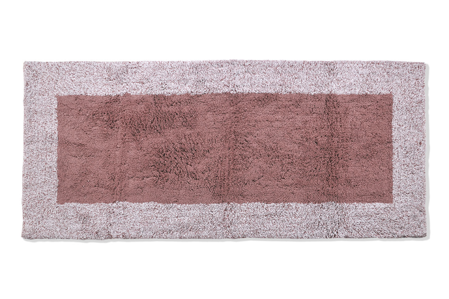 Πατάκι Border 70X160 Rose/White image
