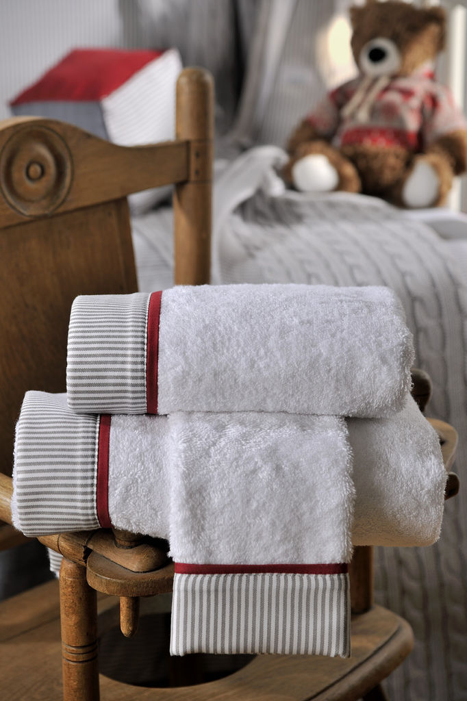 Towels Set 701 Stripe Grey (3pcs) image