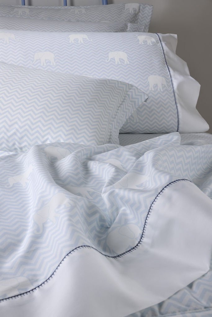 Single Duvet Cover 687 Elephant Ciel image