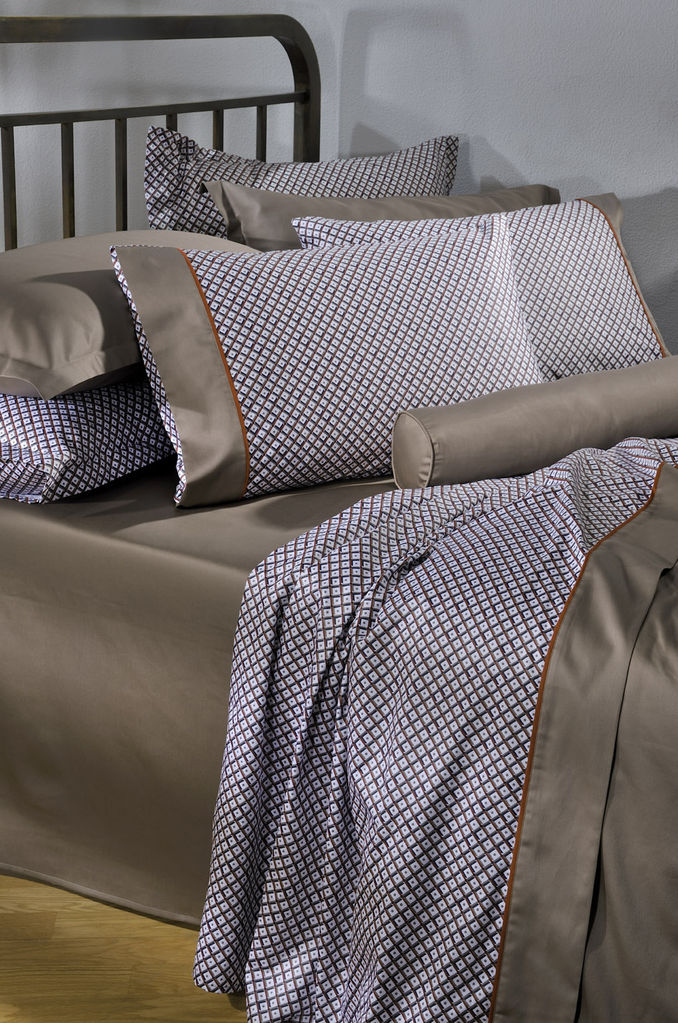King Duvet Cover 703 Geo Brown image