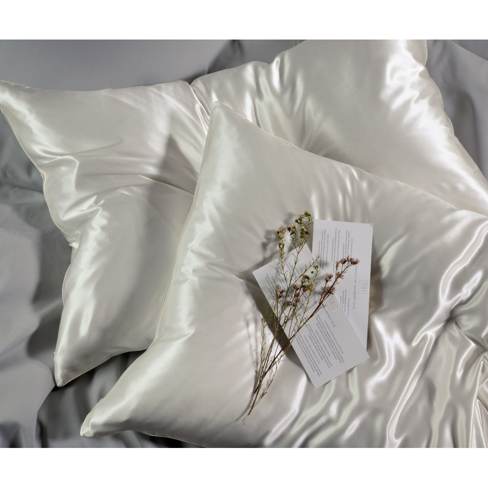 100% Mulberry Silk Pillowcase White (1pc) image