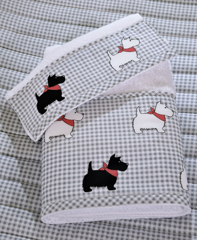 Towels Set 767 Scottish Dog (2pcs) image