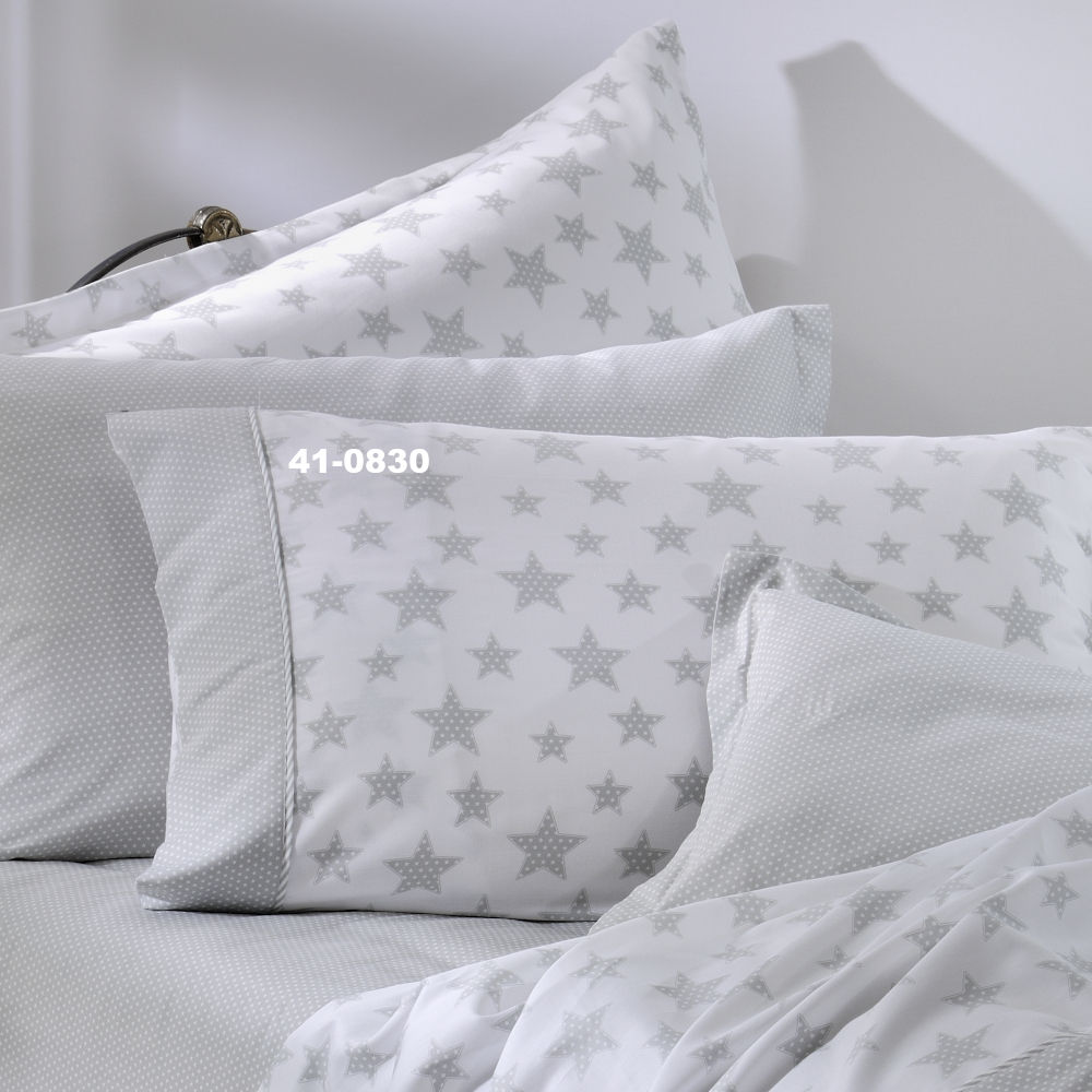 Pair Pillowcases 768 Starry Grey image