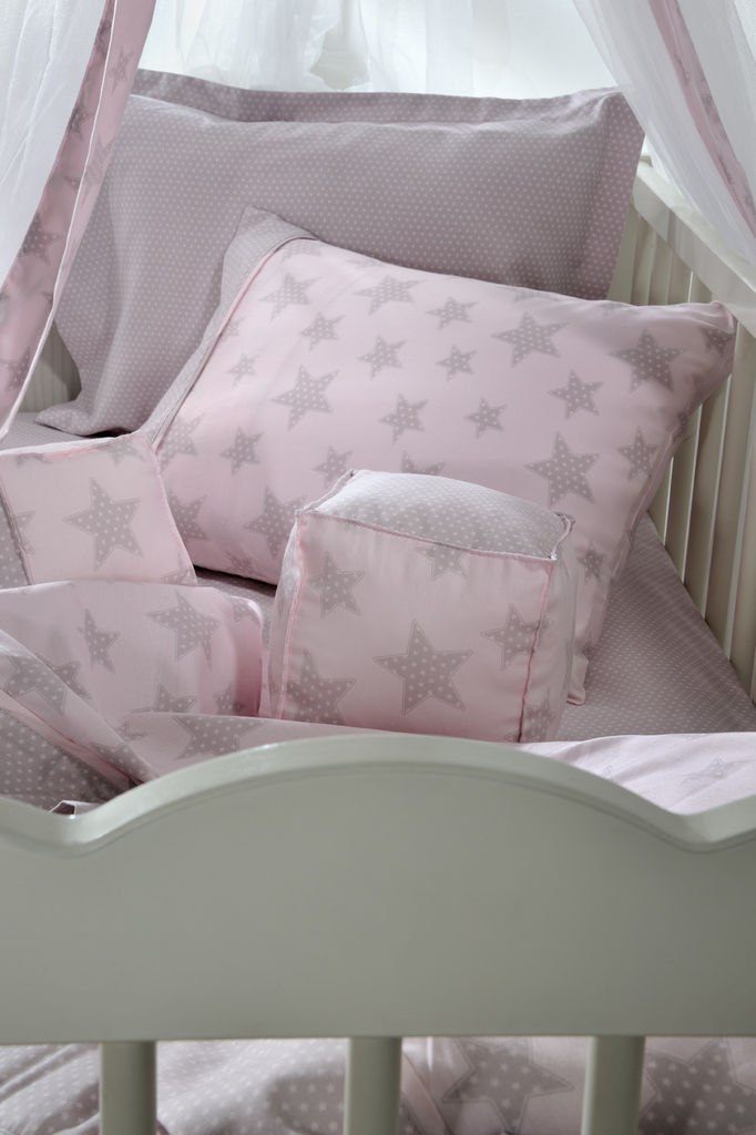 Cradle Sheets Set 775 Starry Pink image