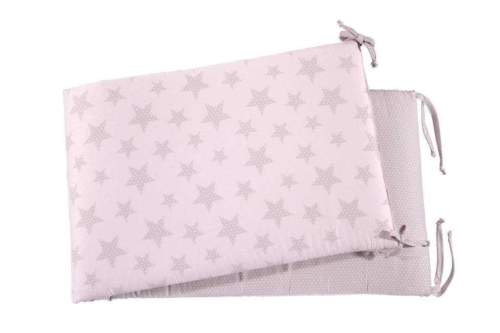 Crib Bumper 775 Starry Pink image