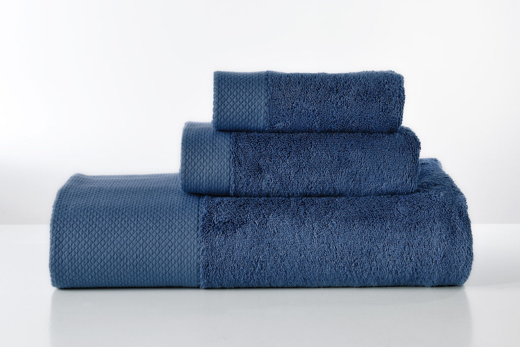 Σετ Πετσέτες Rosa Navy Blue (3τμχ) image
