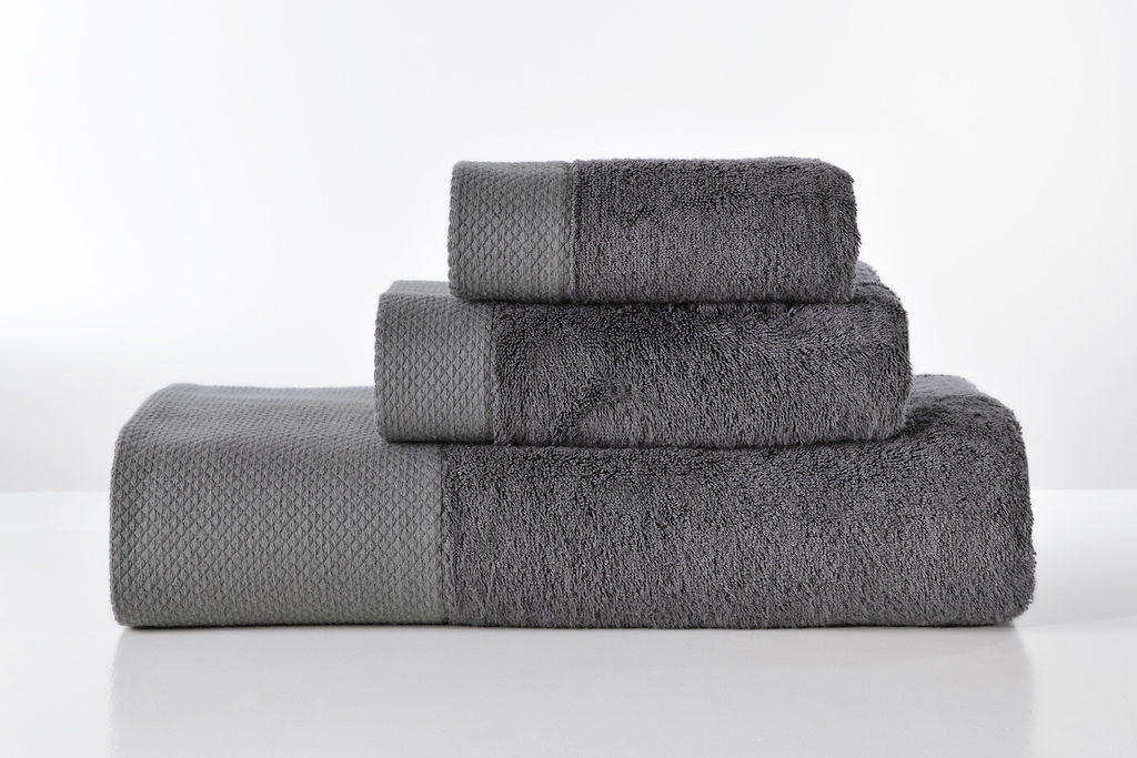 Towels Set Rosa Dark Grey (3pcs) image